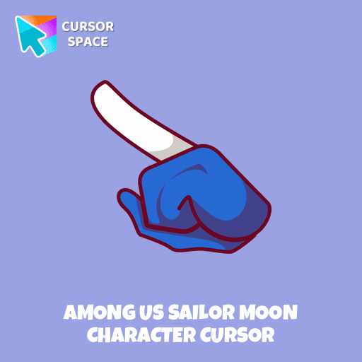 Among Us Sailor Moon Character cursor