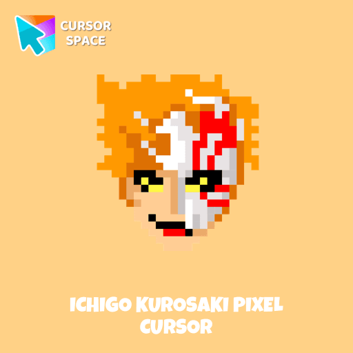 Ichigo Kurosaki Pixel cursor